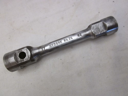 Clé tube double - tube, gedore